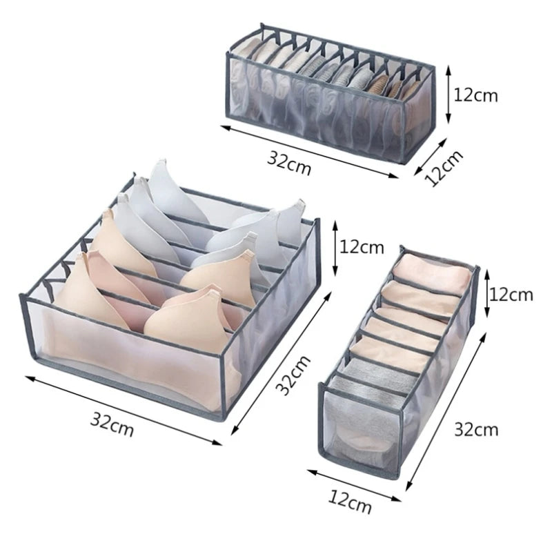 clothes organize home storage wardrobe socks shelf divider clothing closet organization drawer underwear organizador de ropa