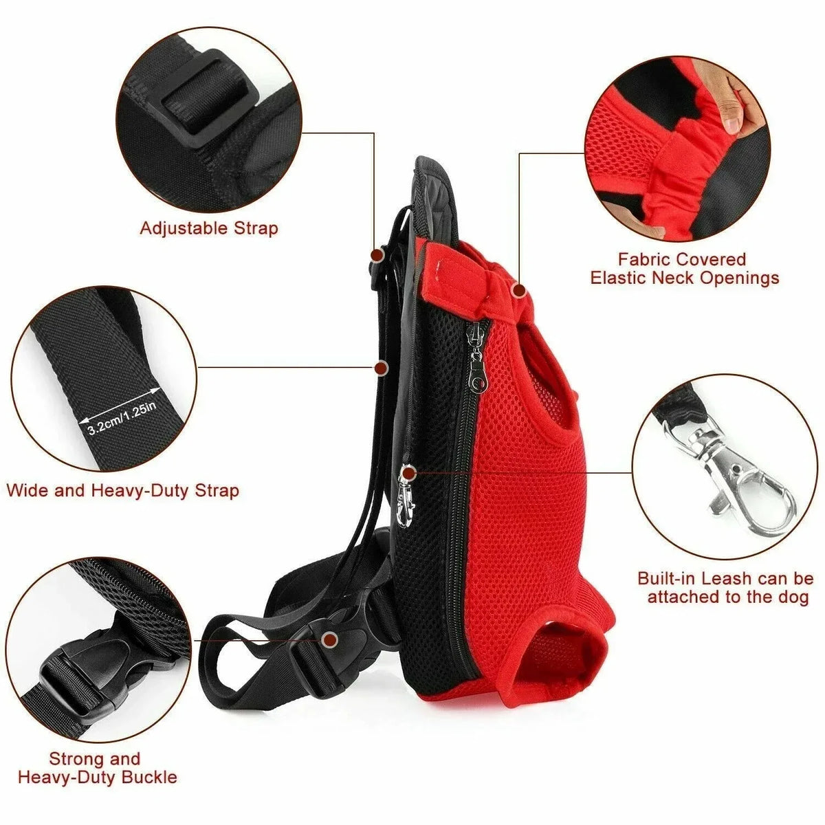 Pet Backpack Accessories Dog Pets Dogs Carriers Transport Bag Things Basket Cats Bags Carrying For Supplies Products