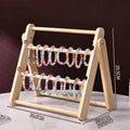 Foldable 3/4Layers Jewelry Display Stand for Bangle Watch Necklace Home Organization Holder Showcase