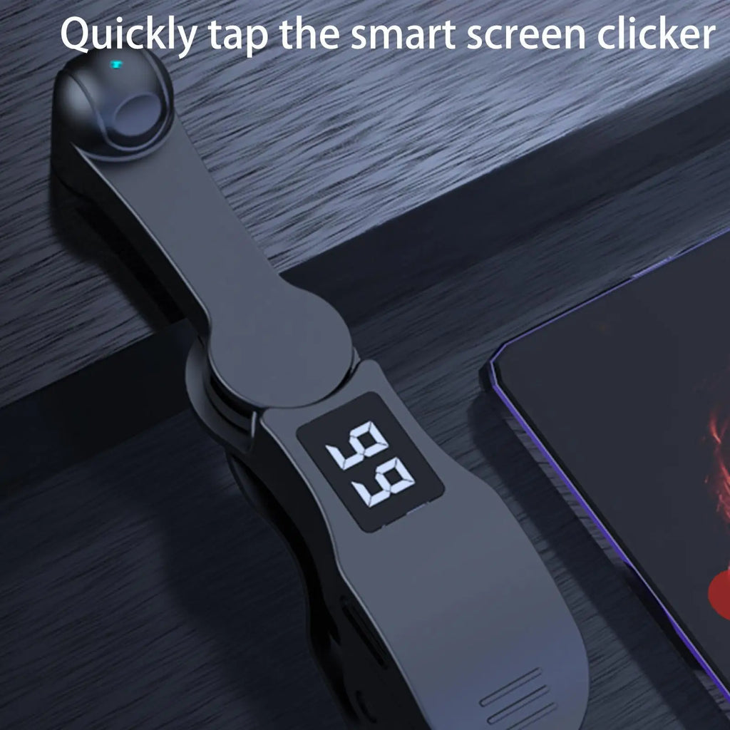 Smart Automatic Screen Clicker Automatic Finger Clicking Device Smartphone Continuous Clicking Gadgets for Live Broadcast Likes