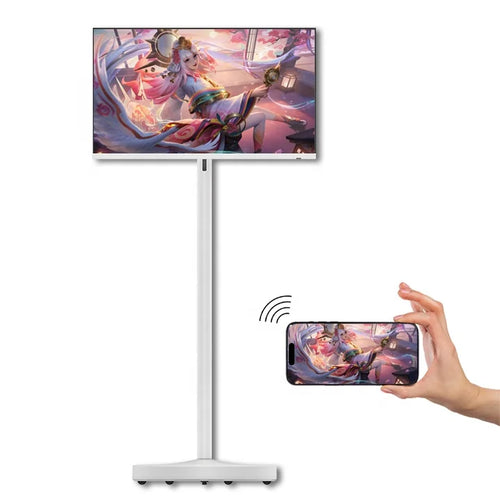 2024 New Products 27 Inch Smart Tv Portable Android LCD Television Touch Screen Monitor  for Home Business Gaming