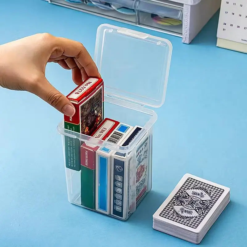 1pcs Playing Card Storage Box – for Games, Business Cards & Home Organization, Desk, Dresser, Bedroom