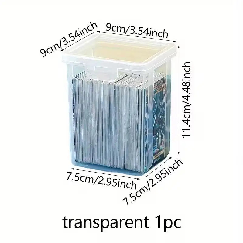 1pcs Playing Card Storage Box – for Games, Business Cards & Home Organization, Desk, Dresser, Bedroom