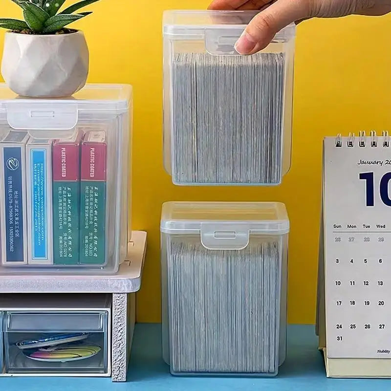 1pcs Playing Card Storage Box – for Games, Business Cards & Home Organization, Desk, Dresser, Bedroom